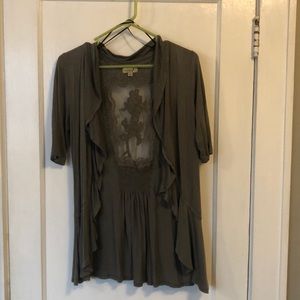 Lace Casual Blouse for Layering